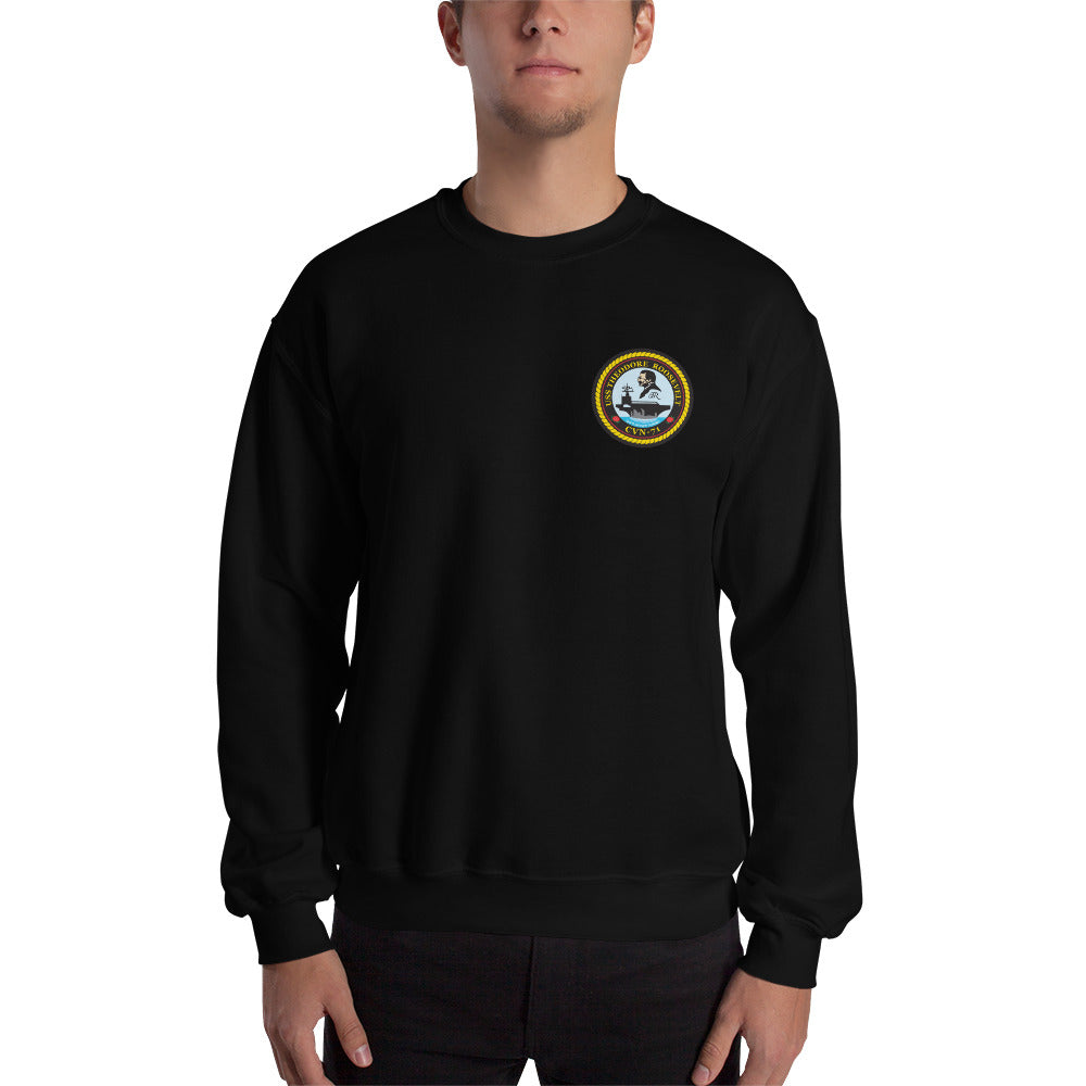 USS Theodore Roosevelt (CVN-71) 2008-09 Cruise Sweatshirt