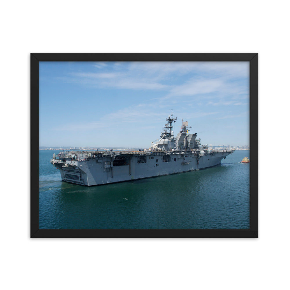 USS Makin Island (LHD-8) Framed Ship Photo