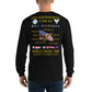 USS Enterprise (CVN-65) 1986 Long Sleeve Cruise Shirt