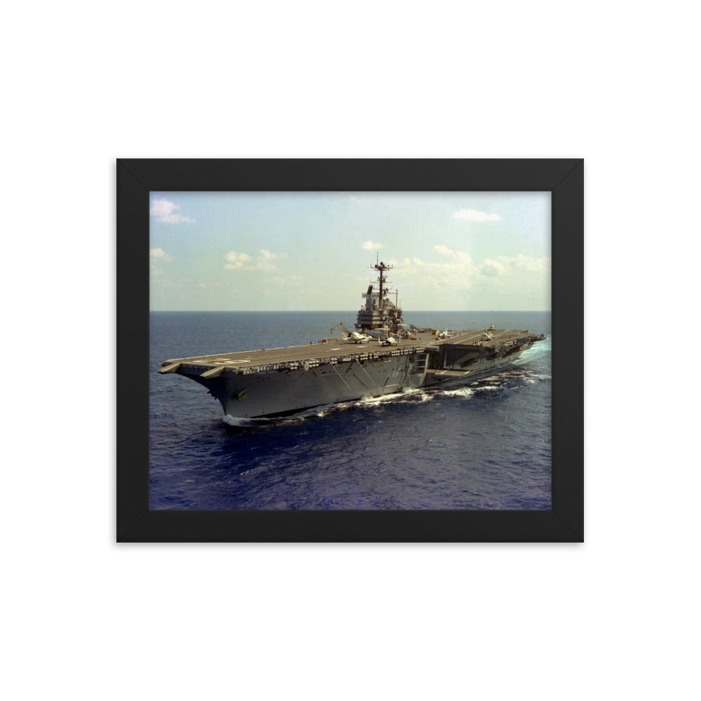USS Independence (CV-62) Framed Ship Photo