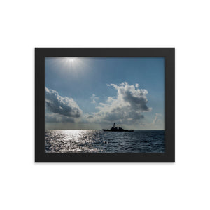 USS Barry (DDG-52) Framed Ship Photo