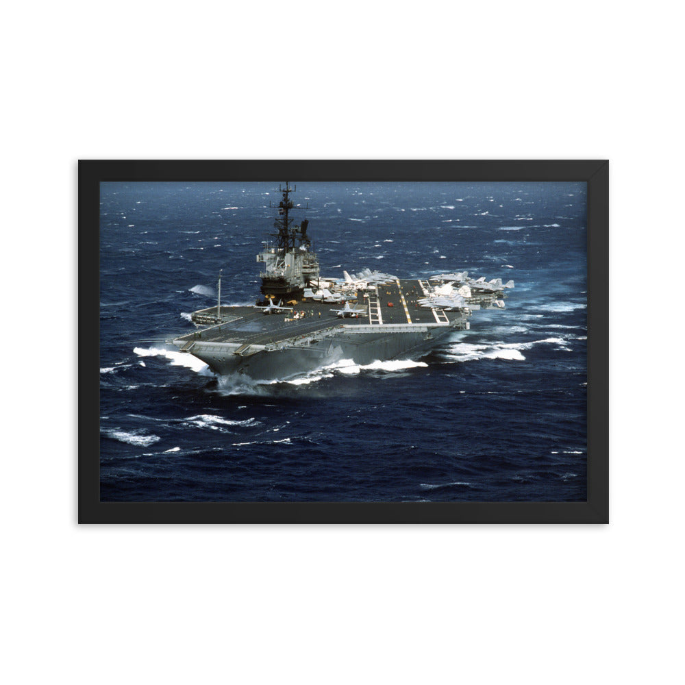 USS Midway (CV-41) Framed Ship Photo