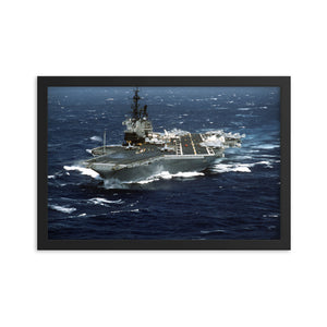 USS Midway (CV-41) Framed Ship Photo