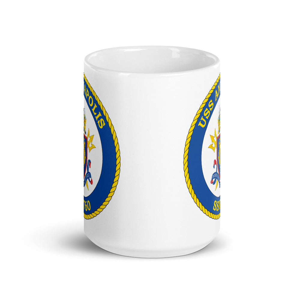 USS Annapolis (SSN-760) Ship's Crest Mug