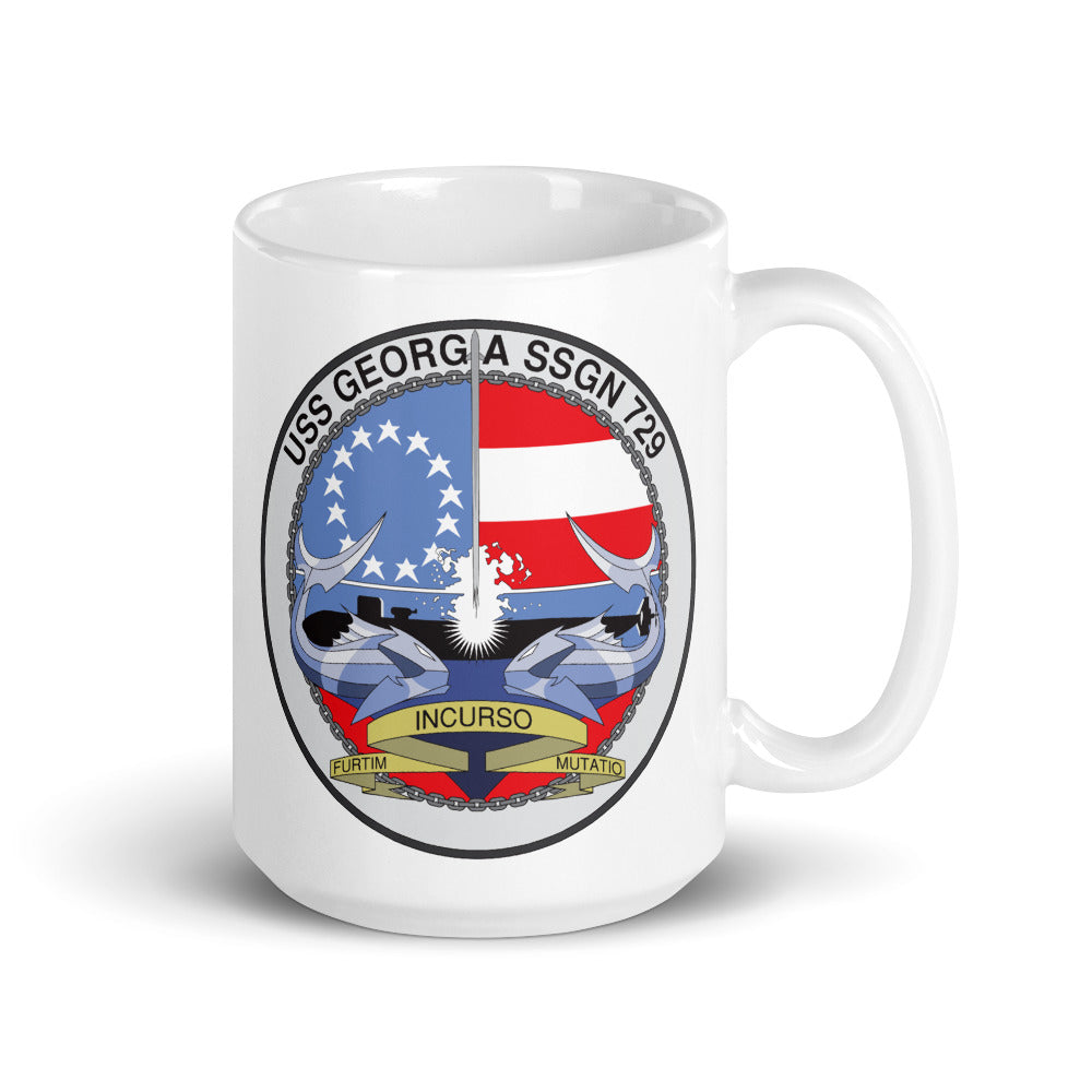 USS Georgia (SSGN-729) Ship's Crest Mug