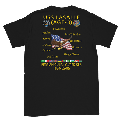USS LASALLE (AGF-3) Custom Cruise Shirt
