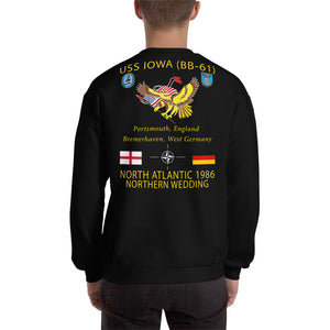 USS Iowa (BB-61) 1985 Cruise Sweatshirt