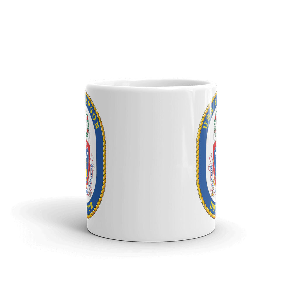 USS Sampson (DDG-102) Ship's Crest Mug