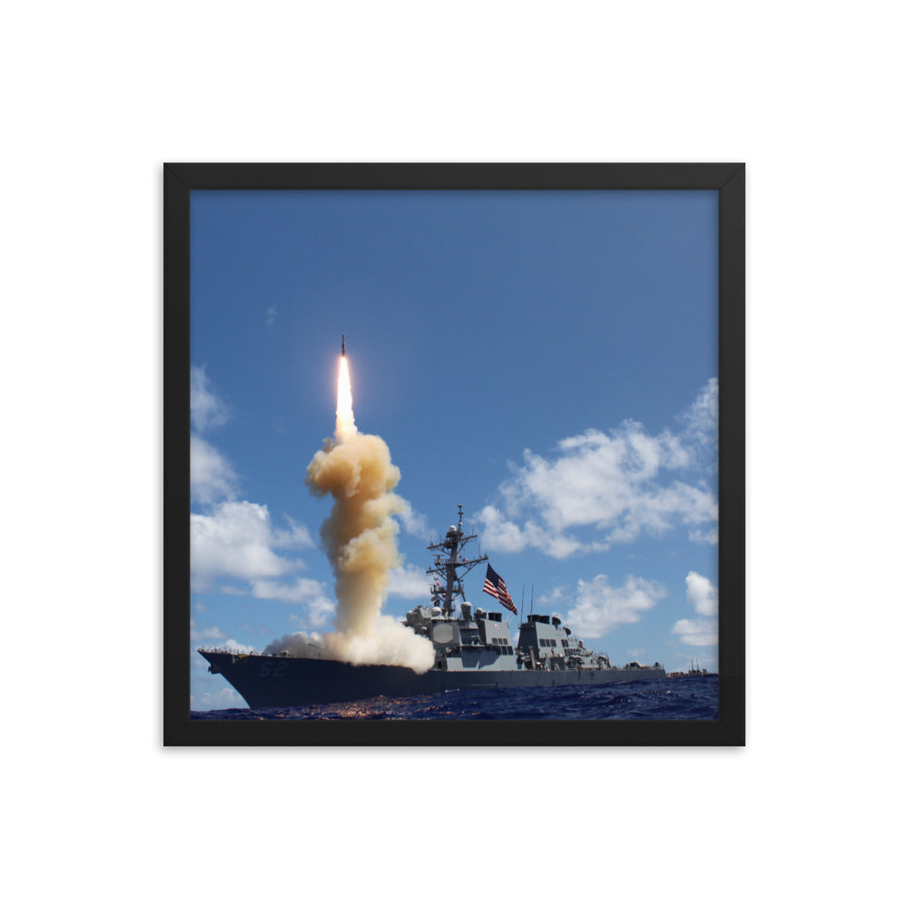 USS Fitzgerald (DDG-62) Framed Ship Photo