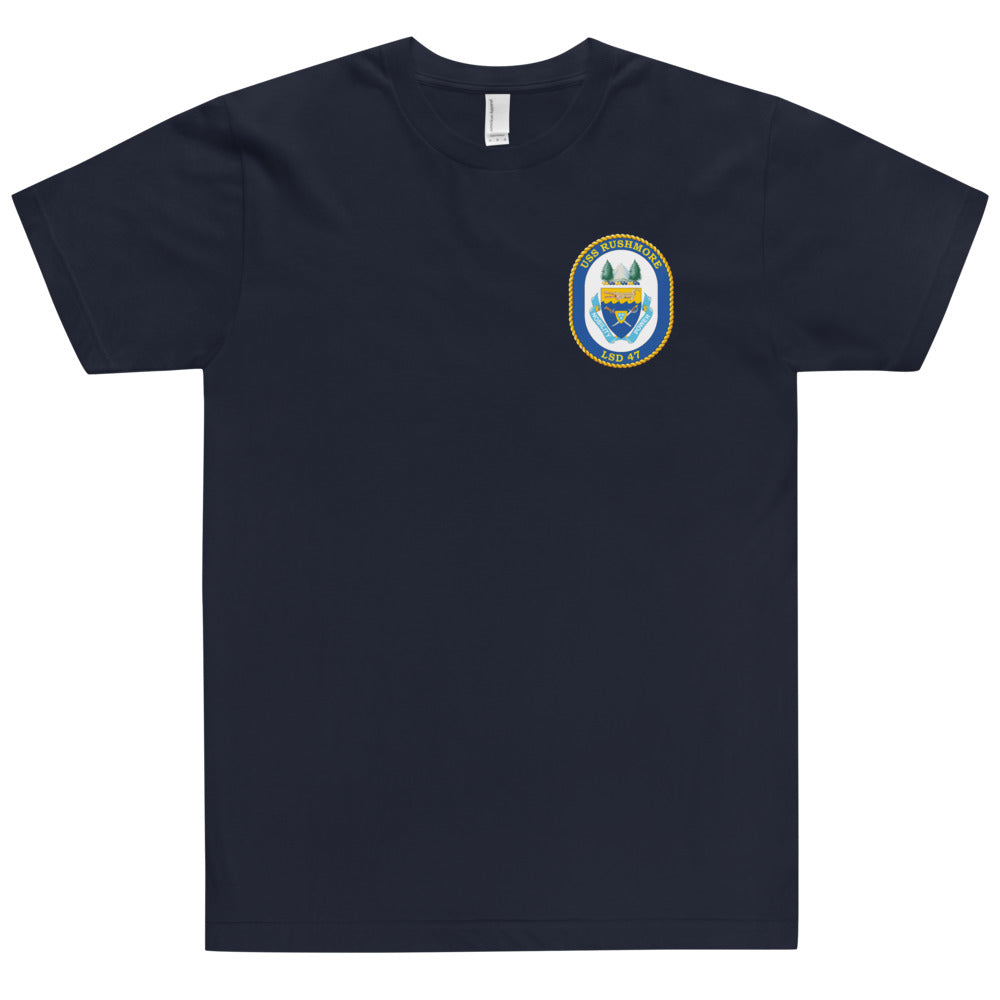USS Rushmore (LSD-47) Ship's Crest Shirt