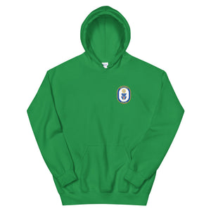 USS Curts (FFG-38) Ship's Crest Hoodie