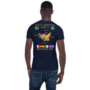 USS Seattle (AOE-3) 1984 Cruise Shirt