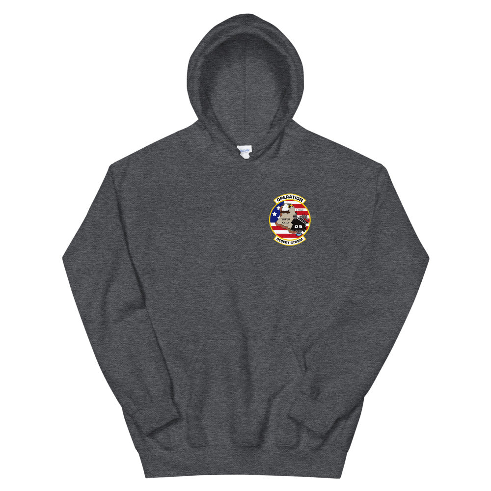 USS Saratoga (CV-60) Desert Storm Hoodie