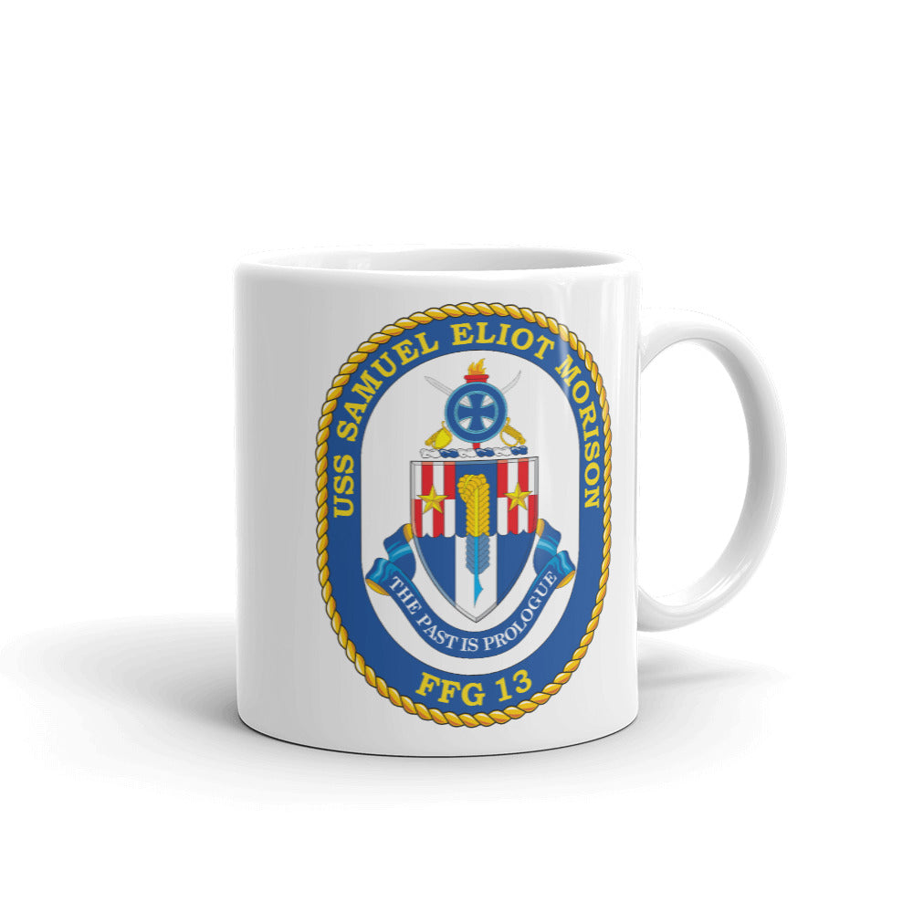 USS Samuel Eliot Morison (FFG-13) Ship's Crest Mug