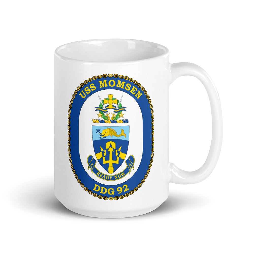 USS Momsen (DDG-92) Ship's Crest Mug