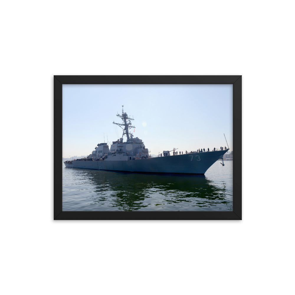 USS Decatur (DDG-73) Framed Ship Photo