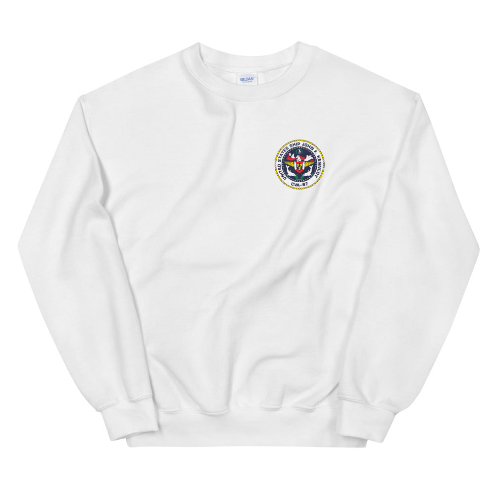 USS John F. Kennedy (CVA-67) Ship's Crest Sweatshirt