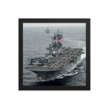 Load image into Gallery viewer, USS Boxer (LHD-4) Framed Ship Photo