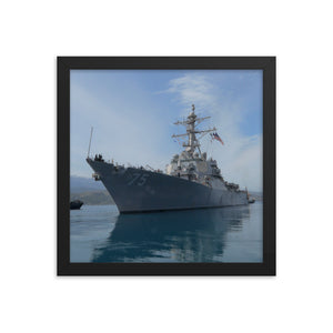 USS Donald Cook (DDG-75) Framed Ship Photo