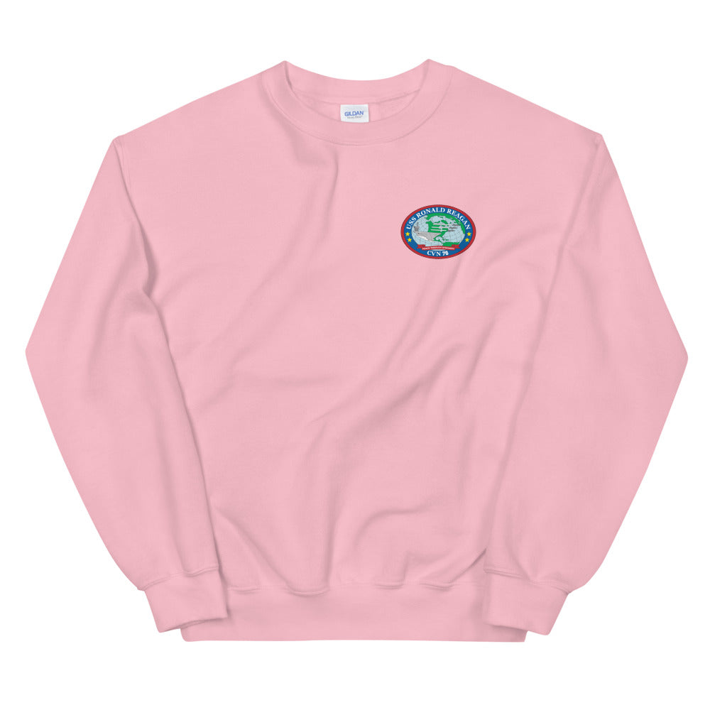 USS Ronald Reagan (CVN-76) Ship's Crest Sweatshirt
