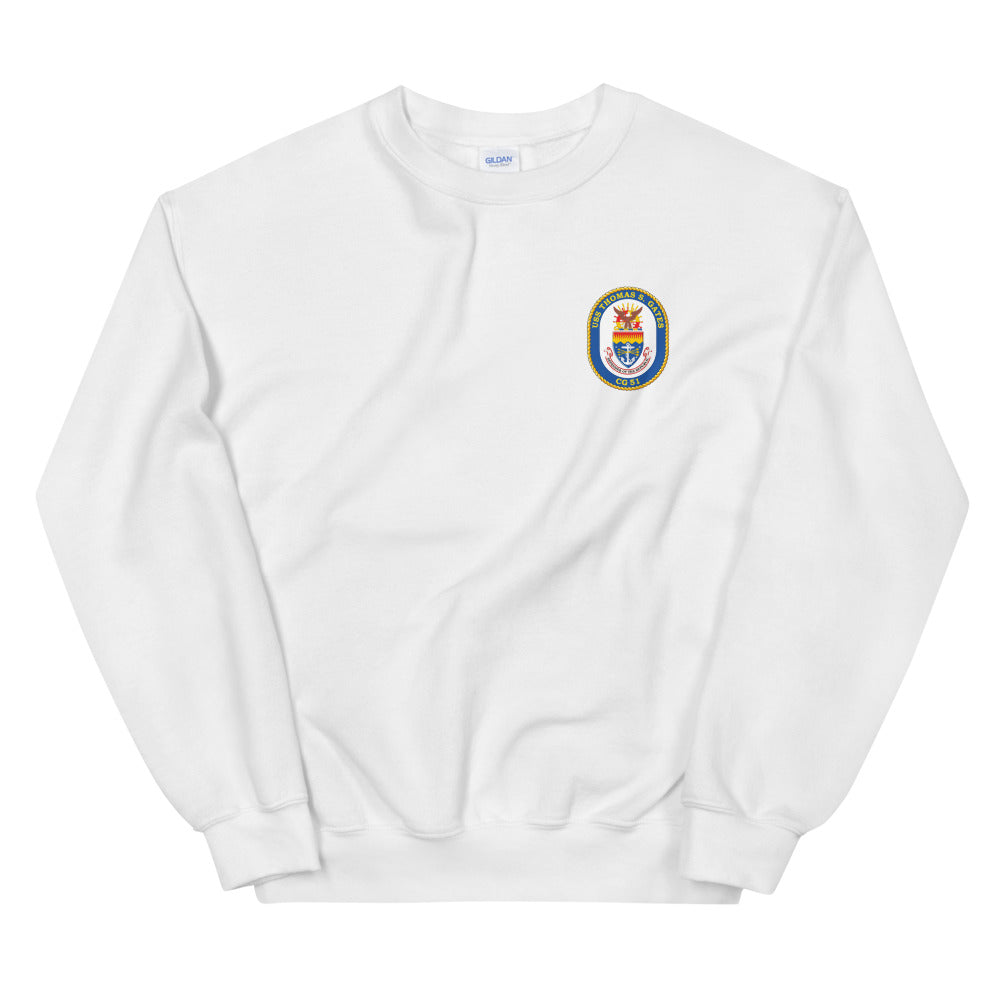 USS Thomas S. Gates (CG-51) Ship's Crest Sweatshirt