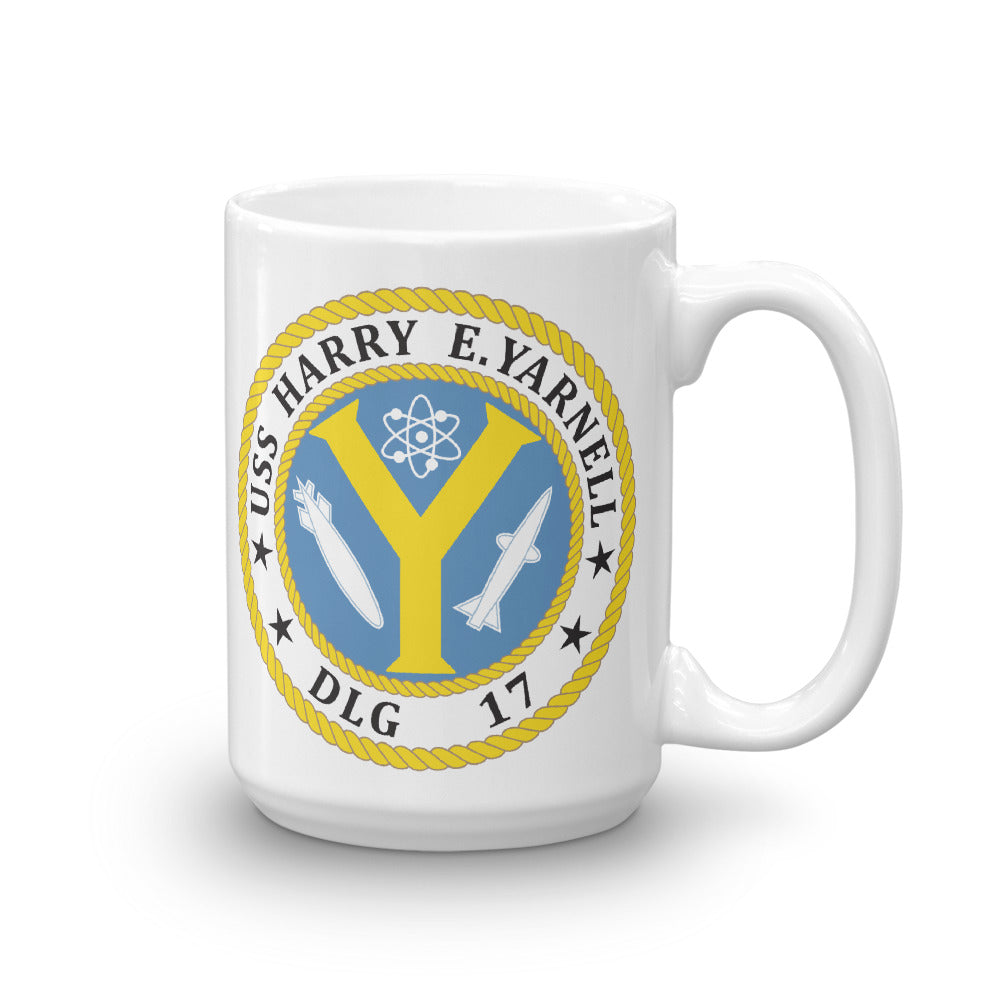 USS Harry E. Yarnell (DLG-17) Ship's Crest Mug