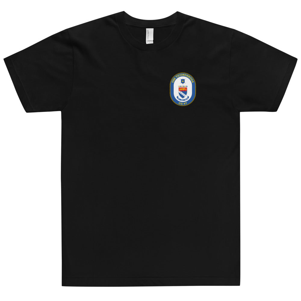 USS Ticonderoga (CG-47) Ship's Crest Shirt