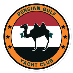 Persian Gulf Yacht Club Vinyl Sticker