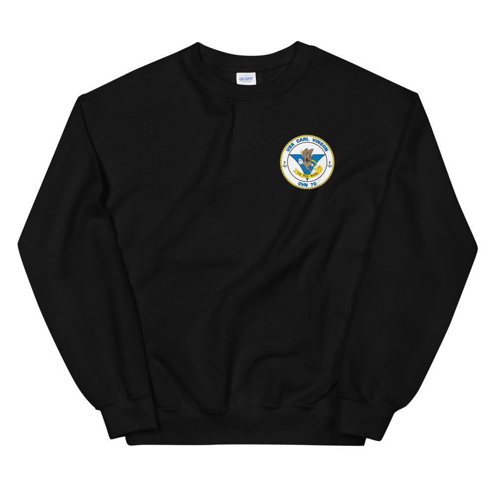 USS Carl Vinson (CVN-70) 2010-11 Cruise Sweatshirt - FAMILY