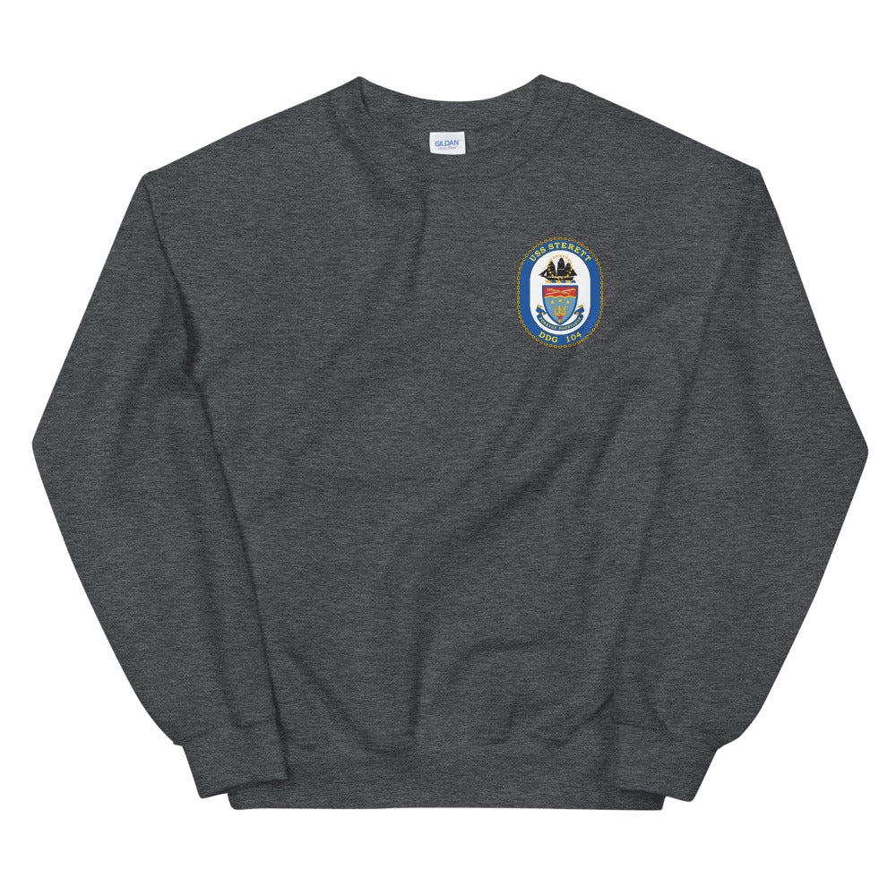USS Sterett (DDG-104) Ship's Crest Sweatshirt