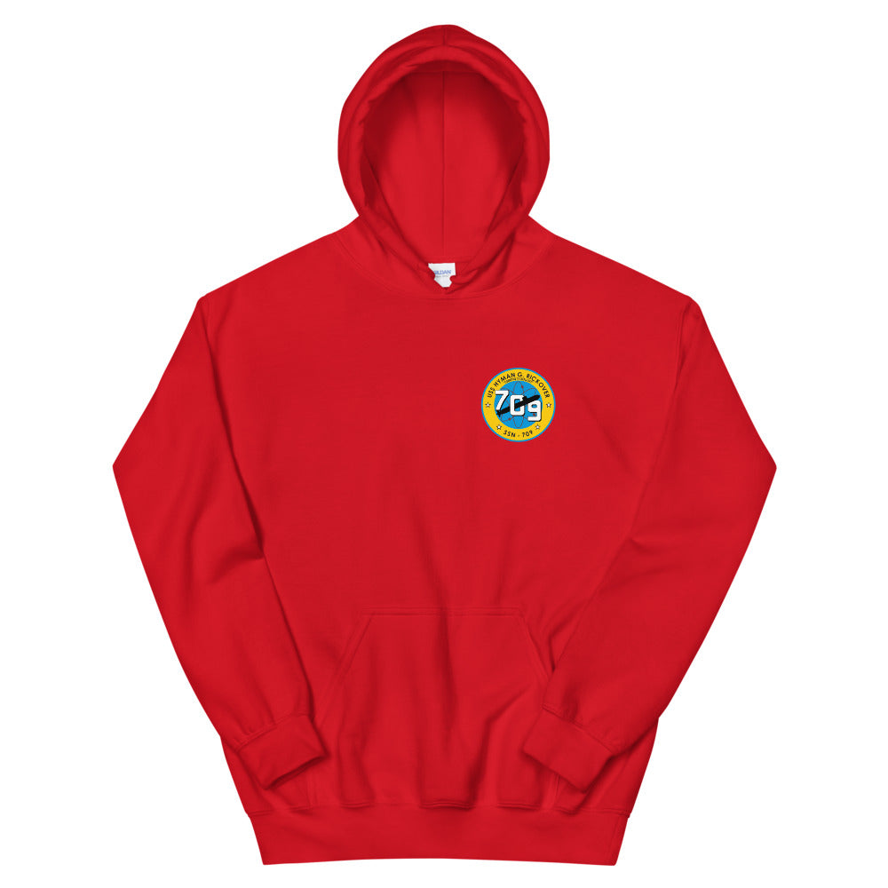 USS Hyman G. Rickover (SSN-709) Ship's Crest Hoodie