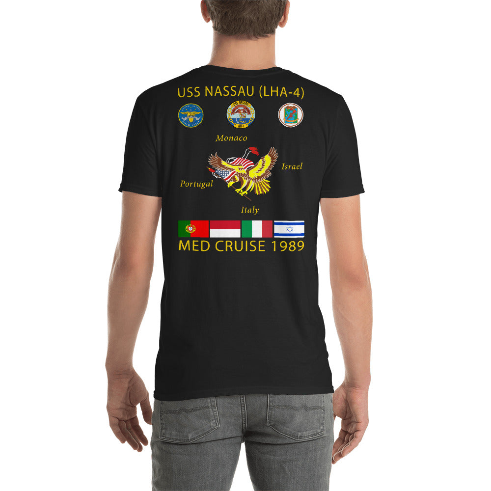 USS Nassau (LHA-4) 1989 Cruise Shirt