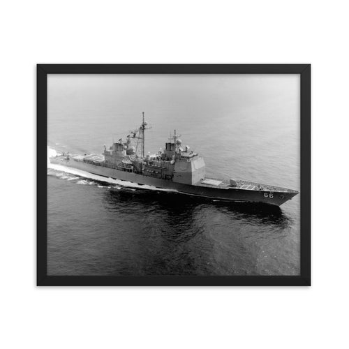USS Gettyburg (CG-64) Framed Ship Photo