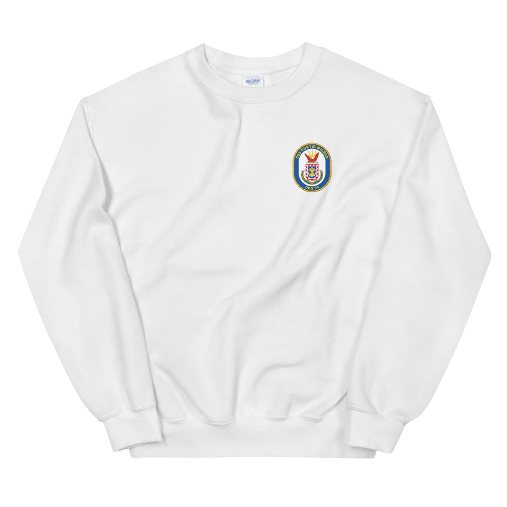 USS Curtis Wilbur (DDG-54) Ship's Crest Sweatshirt