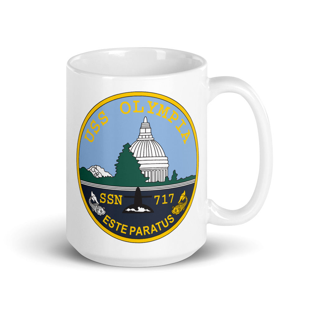 USS Olympia (SSN-717) Ship's Crest Mug