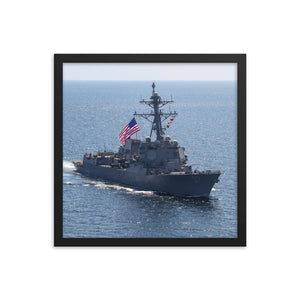 USS Halsey (DDG-97) Framed Ship Photo