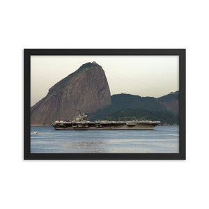 USS Ronald Reagan (CVN-76) Framed Ship Photo