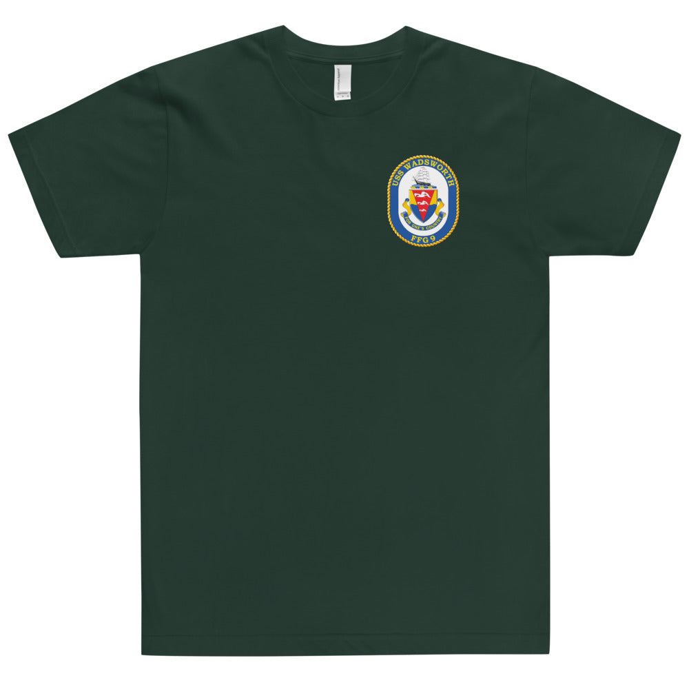 USS Wadsworth (FFG-9) Ship's Crest Shirt
