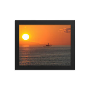 USS Higgins (DDG-76) Framed Ship Photo