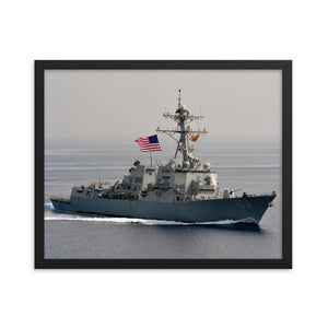 USS Jason Dunham (DDG-109) Framed Ship Photo
