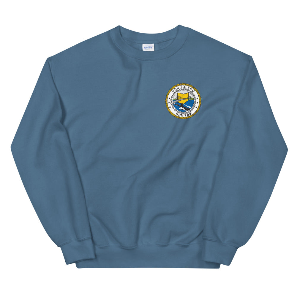 USS Toledo (SSN-769) Ship's Crest Sweatshirt