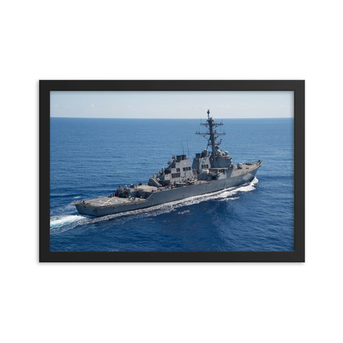 USS Carney (DDG-64) Framed Ship Photo