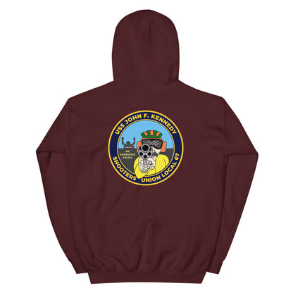 USS John F. Kennedy (CVA-67) Shooters Union Local 67 Hoodie