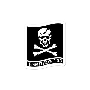 VF/VFA-103 Jolly Rogers Squadron Crest Vinyl Sticker