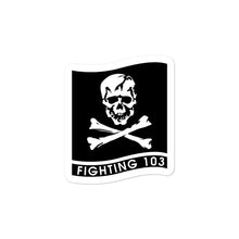 Load image into Gallery viewer, VF/VFA-103 Jolly Rogers Squadron Crest Vinyl Sticker