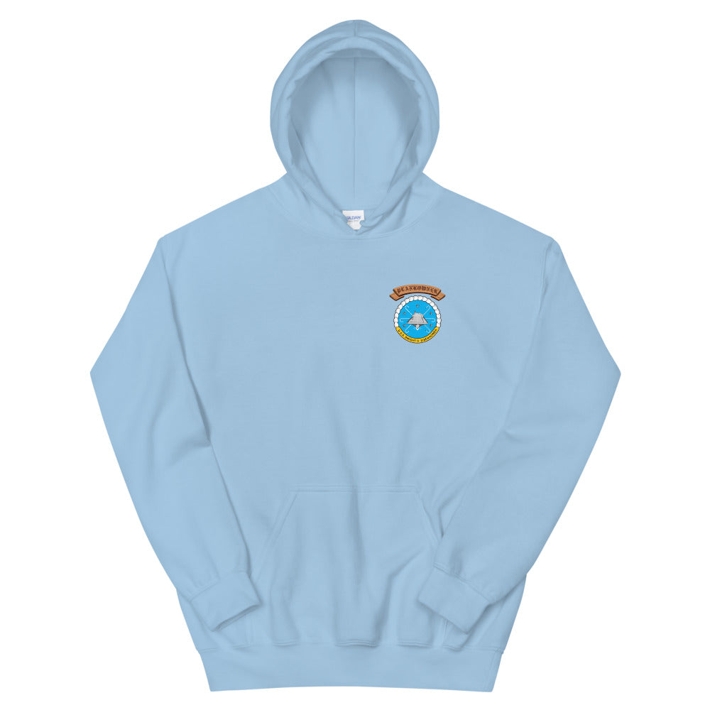 USS Dwight D. Eisenhower (CVN-69) Plankowner Crest Hoodie