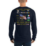 USS John F. Kennedy (CV-67) 1983-84 Long Sleeve Cruise Shirt