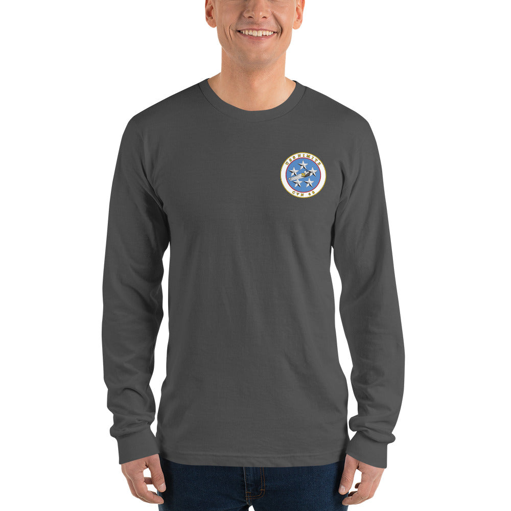USS Nimitz (CVN-68) 1981-82 Long Sleeve Cruise Shirt