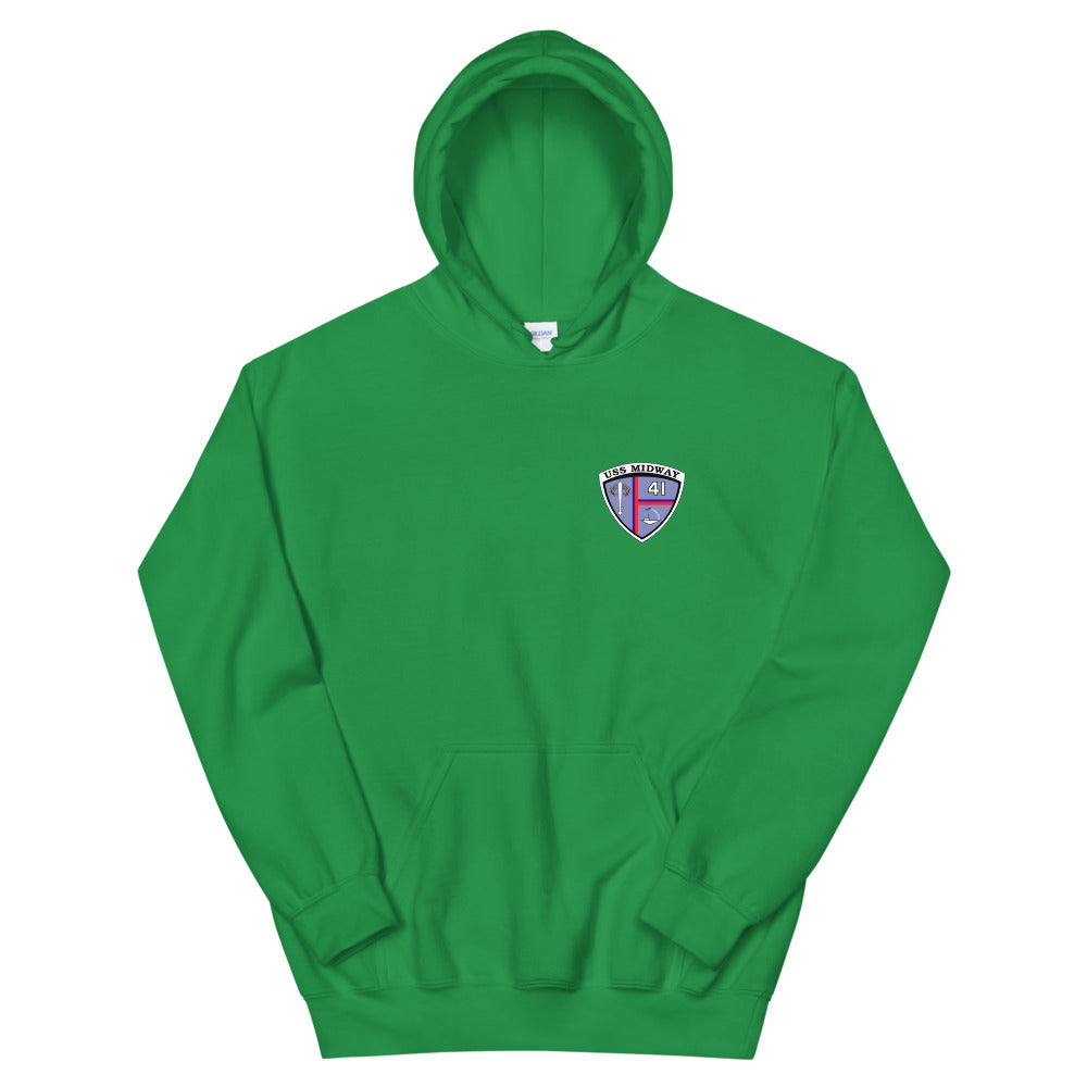 USS Midway (CVA/CV-41) Ship's Crest Hoodie