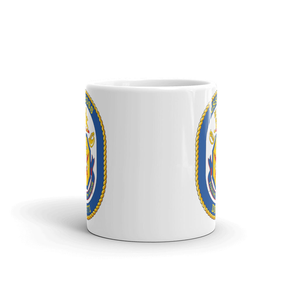 USS Ross (DDG-71) Ship's Crest Mug